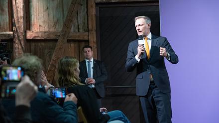 Bundesfinanzminister Christian Lindner: In Kampfeslaune