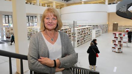 Marion Mattekat, die Direktorin der Stadt- und Landesbibliothek Potsdam, glaubt dass in diesem Jahr wieder die Zahlen von 2019 erreicht werden.