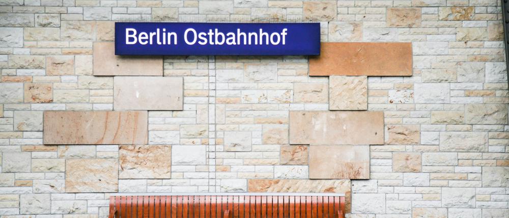 Der Berliner Ostbahnhof.