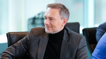 Der Bundesfinanzminister Christian Lindner (FDP).