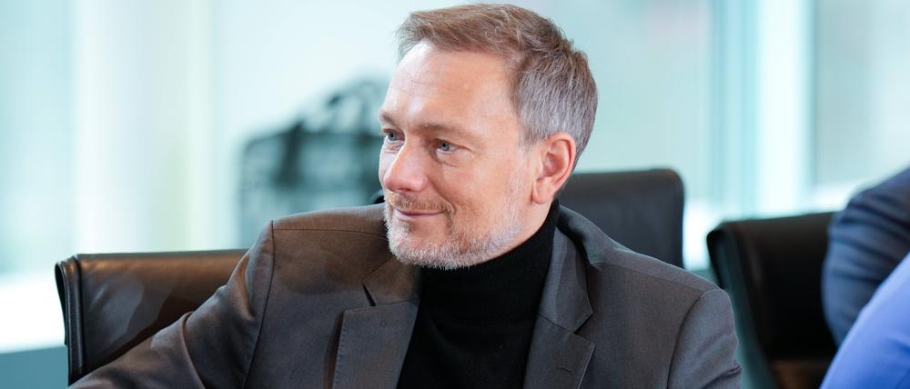 Der Bundesfinanzminister Christian Lindner (FDP).