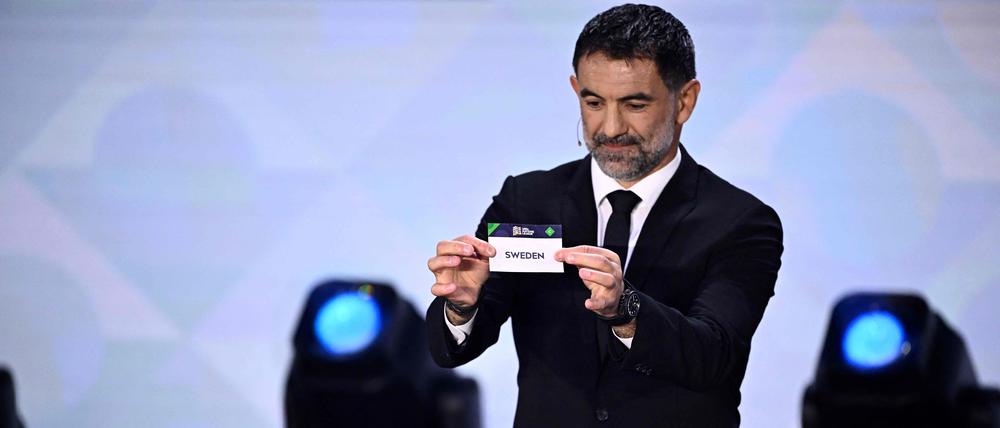 Auslosung in der Nations League.