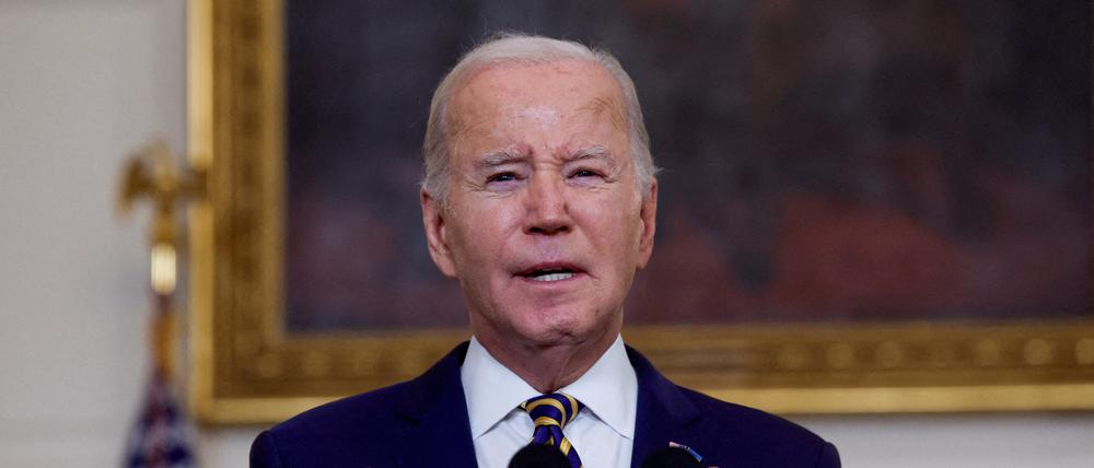 Der US-Präsident Joe Biden.
