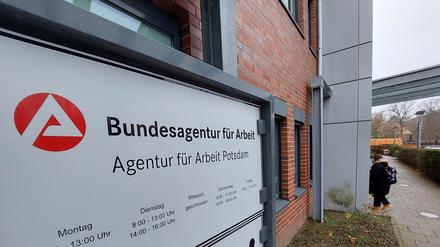 Das Arbeitsamt Potsdam.