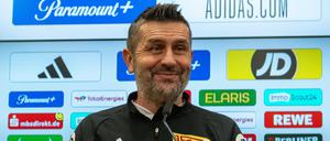 Nenad Bjelica will bei Union jetzt nur noch nach vorne schauen.