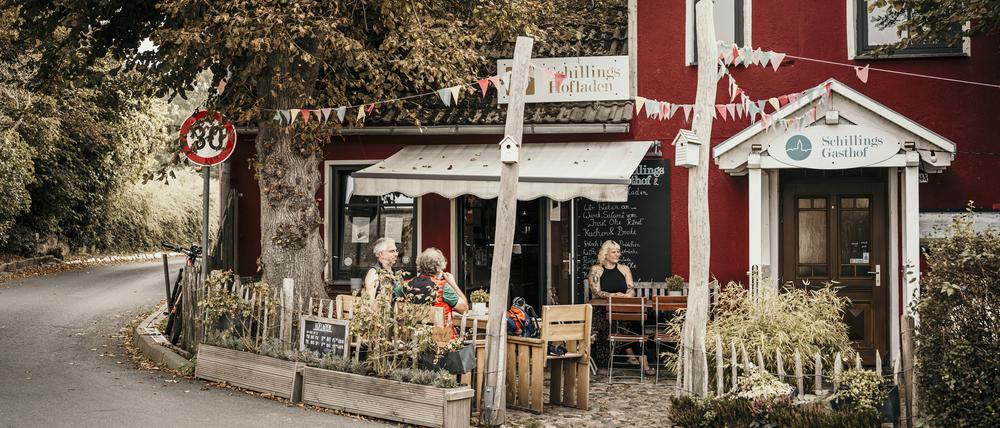 Gasthof mit Geschichte: Hier kehrte schon Stummfilmstar Asta Nielsen ein und später Nobelpreisträger Günter Grass.