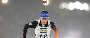 Franziska Preuß war am Freitag die beste Deutsche beim WM-Sprint.