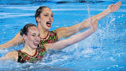 Shelly Bobritsky und Ariel Nassee gehören zum israelischen Team. 