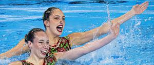 Shelly Bobritsky und Ariel Nassee gehören zum israelischen Team. 