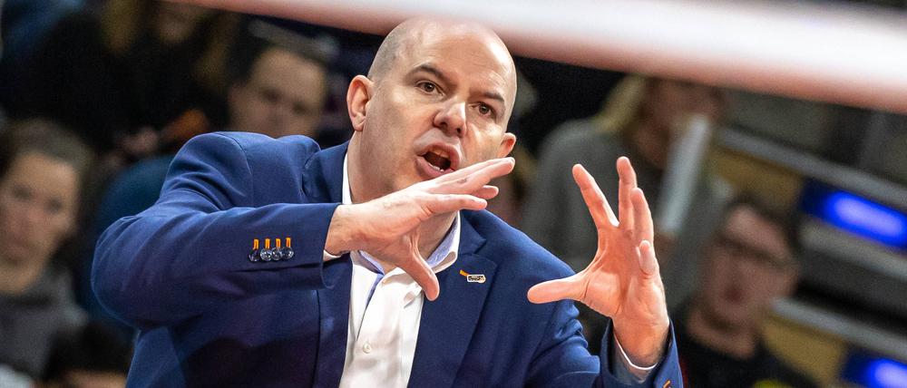 Trainer Joel Banks und die Volleys haben unerwartet in Dachau verloren.
