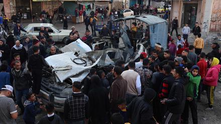 Israel bombardiert Rafah seit Samstag.