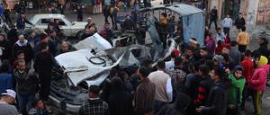 Israel bombardiert Rafah seit Samstag.