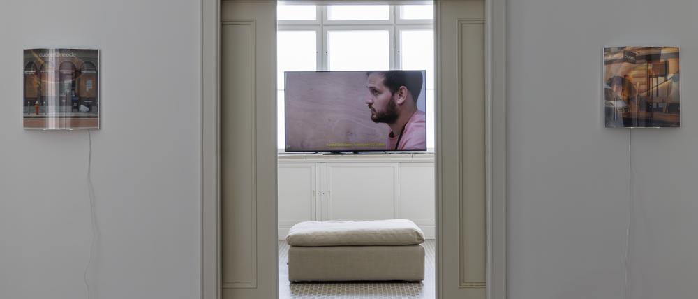 Blick in die Ausstellung von Jenna Bliss.