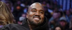Der Rapper Kanye West. 