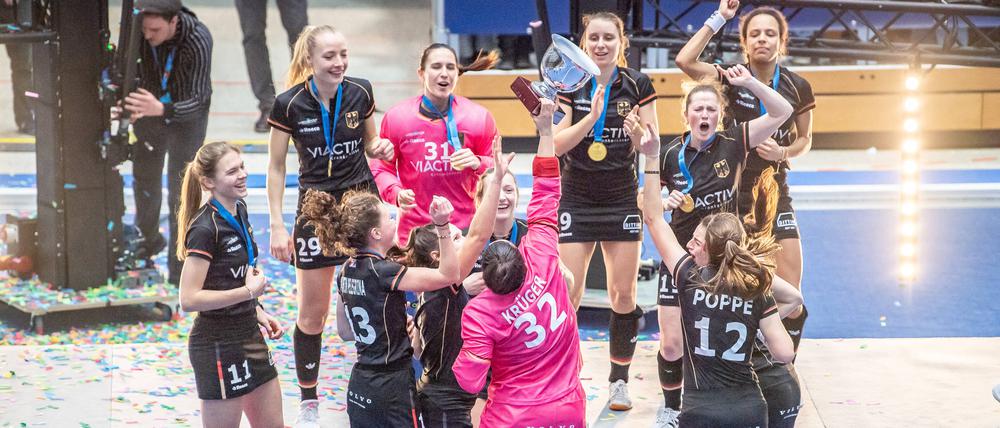 Das deutsche Team hat alle sechs Turnierspiele im Horst-Kober-Sportzentrum gewonnen.