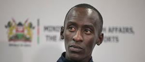 Kelvin Kiptum, Marathon-Weltrekordhalter, ist offenbar bei einem Autounfall ums Leben gekommen.
