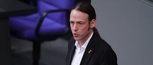 Pascal Meiser (Linke) im Bundestag. 