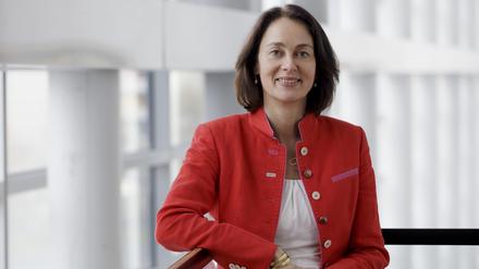 Katarina Barley, Spitzenkandidatin der SPD für die Europawahl.