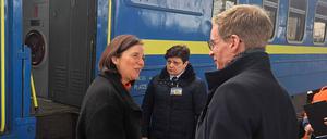 Katrin Göring-Eckardt, Vizepräsidentin des Deutschen Bundestages, ist in Kiew zu einem mehrtägigen Besuch eingetroffen.