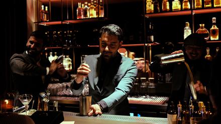 Die Bar Himitsu am Potsdamer Platz.