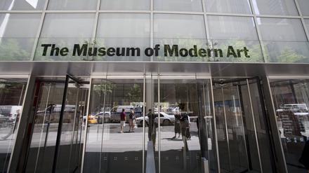 Der Eingang zum MoMA in New York