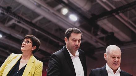 Die Parteispitze der SPD. 