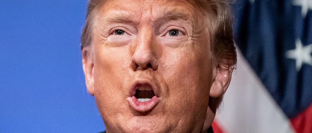 Ex-US-Präsident Donald Trump.