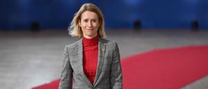 Estlands Regierungschefin Kaja Kallas 