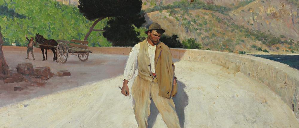 Jules-Alexis Muenier, „Streit der Kutscher“, 1893.