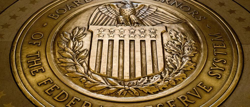 Das Logo der Federal Reserve.