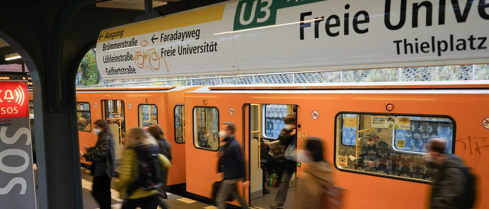 Die Linie U3 soll nach dem Wunsch von Verkehrssenatorin Manja Schreiner verlängert werden.