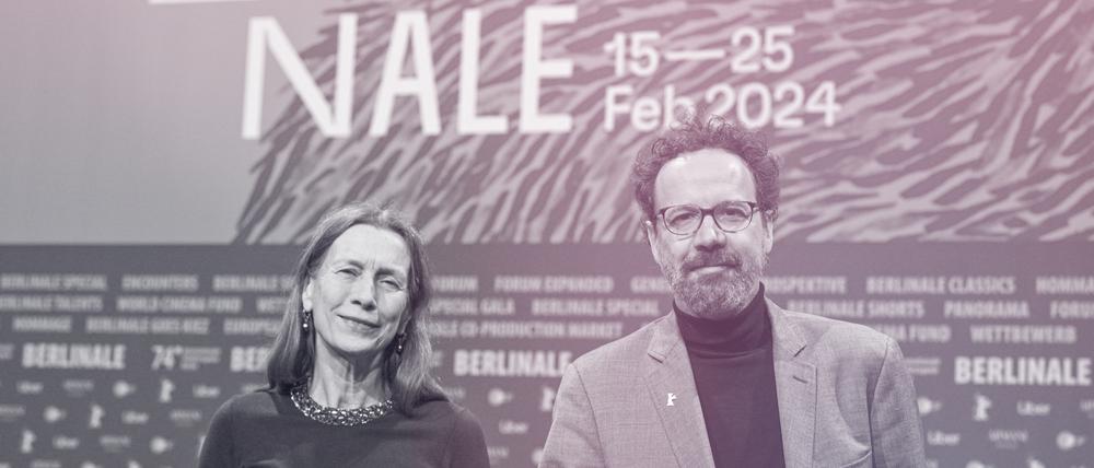 Das Leitungs-Duo der Berlinale, Mariette Rissenbeek, Geschäftsführerin, und Carlo Chatrian, künstlerischer Direktor.