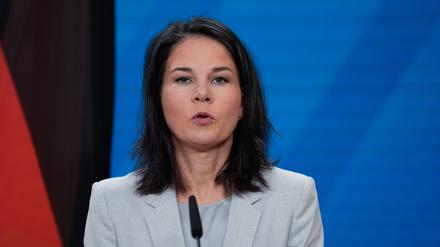 Außenministerin Annalena Baerbock.