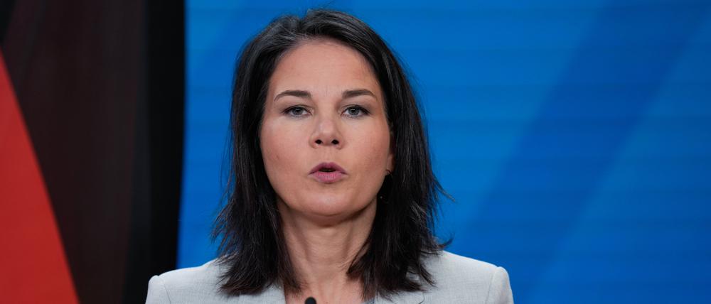 Außenministerin Annalena Baerbock.