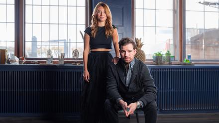 Martin Pentenrieder und Maria-Liisa Bruckert, Gründer des Berliner Start-ups Iqonic.AI.