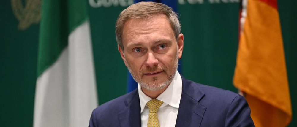 Christian Lindner (FDP) ist Bundesfinanzminister.