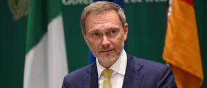 Christian Lindner (FDP) ist Bundesfinanzminister.