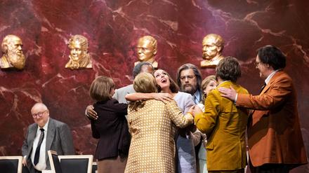 Szene aus „Das Rheingold“ an der Berliner Staatsoper.