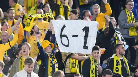 Höhepunkt in der Vereinsgeschichte von Bodø/Glimt: ein 6:1 gegen den AS Rom am 21. Oktober 2021.