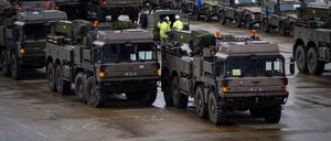 Die «7th Light Mechanised Brigade», auch bekannt als Desert Rats, bereitet sich auf ihre Reise nach Polen vor, um an der Übung «Steadfast Defender» teilzunehmen, dem größten Militärmanöver der Nato seit einer Generation. 