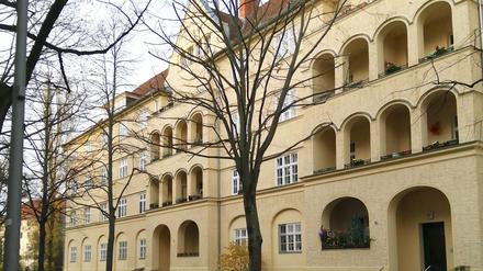Altbau in der Markelstraße in Berlin-Steglitz.