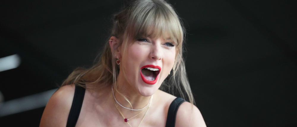 Taylor Swift beim Superbowl.