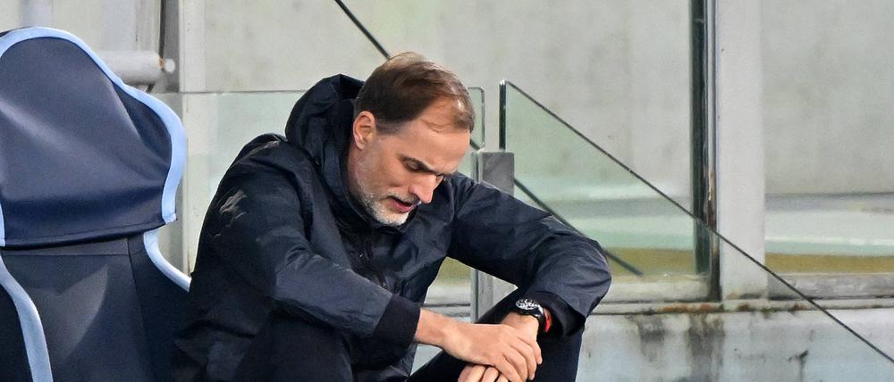 Thomas Tuchel steht beim FC Bayern nach der Niederlage gegen Lazio Rom zunehmend unter Druck.