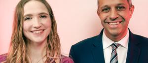 Raed Saleh und Luise Lehmann kandidieren gemeinsam für den SPD-Landesvorsitz in Berlin. 