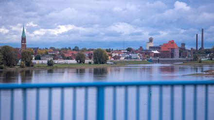 Die Stadt Wittenberge in der Prignitz.