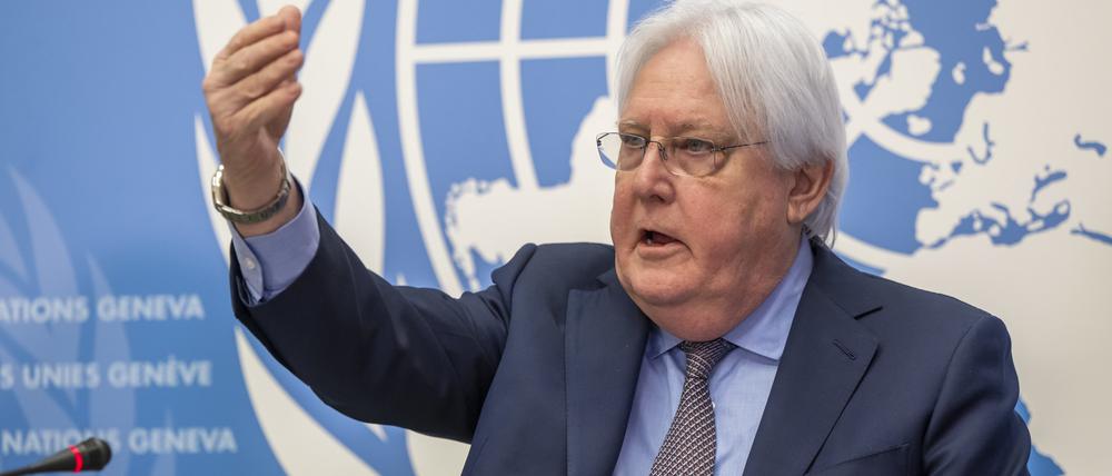 Martin Griffiths verharmlost die Hamas.