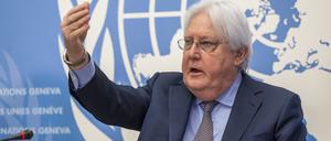 Martin Griffiths verharmlost die Hamas.