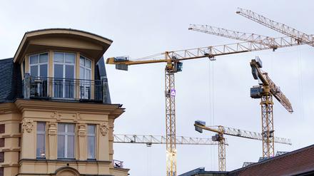 Das Berliner Baugewerbe rechnet derzeit nicht mit einem Aufschwung.