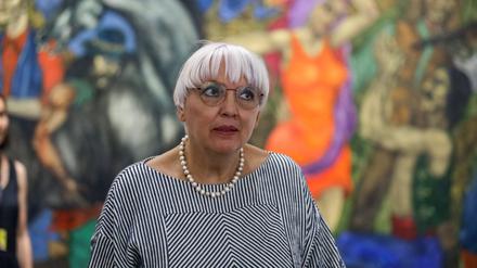 Claudia Roth bei der Eröffnung der Documenta 15 in Kassel.