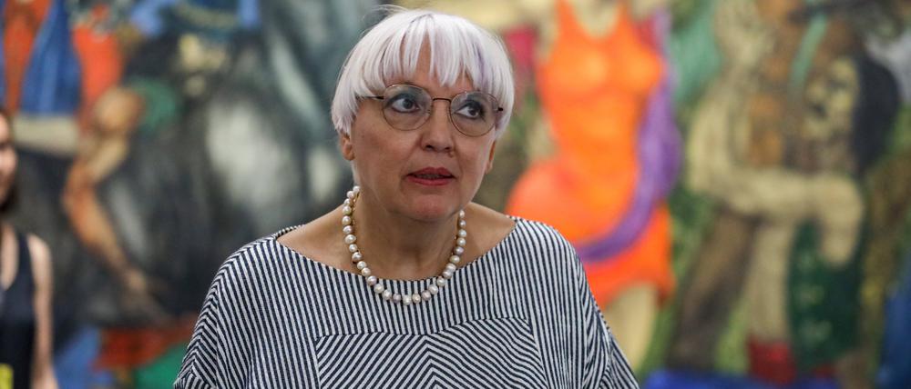 Claudia Roth bei der Eröffnung der Documenta 15 in Kassel.
